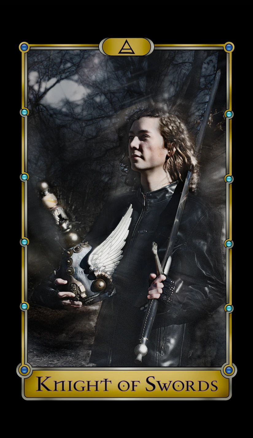 Knight of Swords - Magical Realism Tarot - Tarot Deck by Cheryl Fair