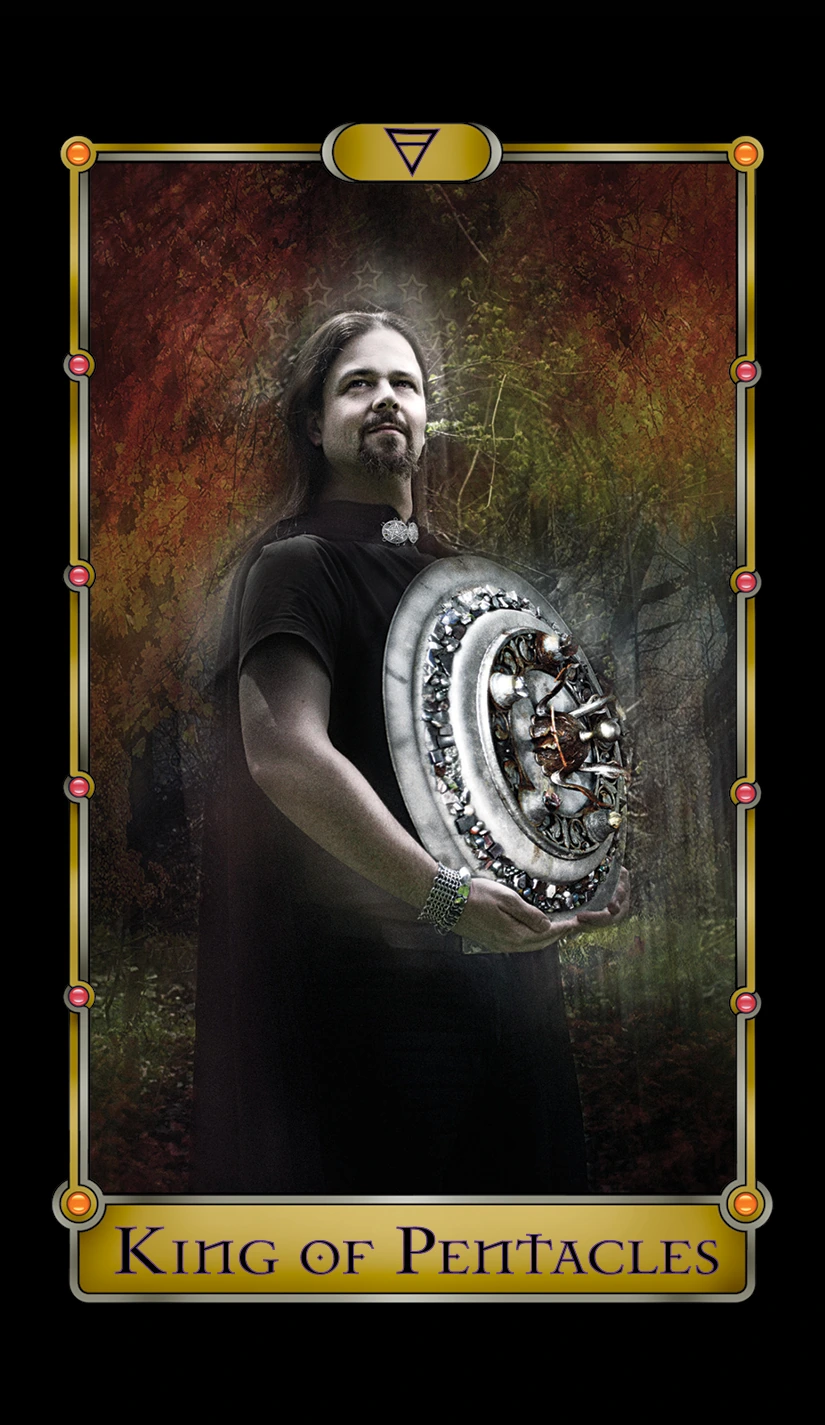 King of Pentacles - Magical Realism Tarot - Tarot Deck by Cheryl Fair