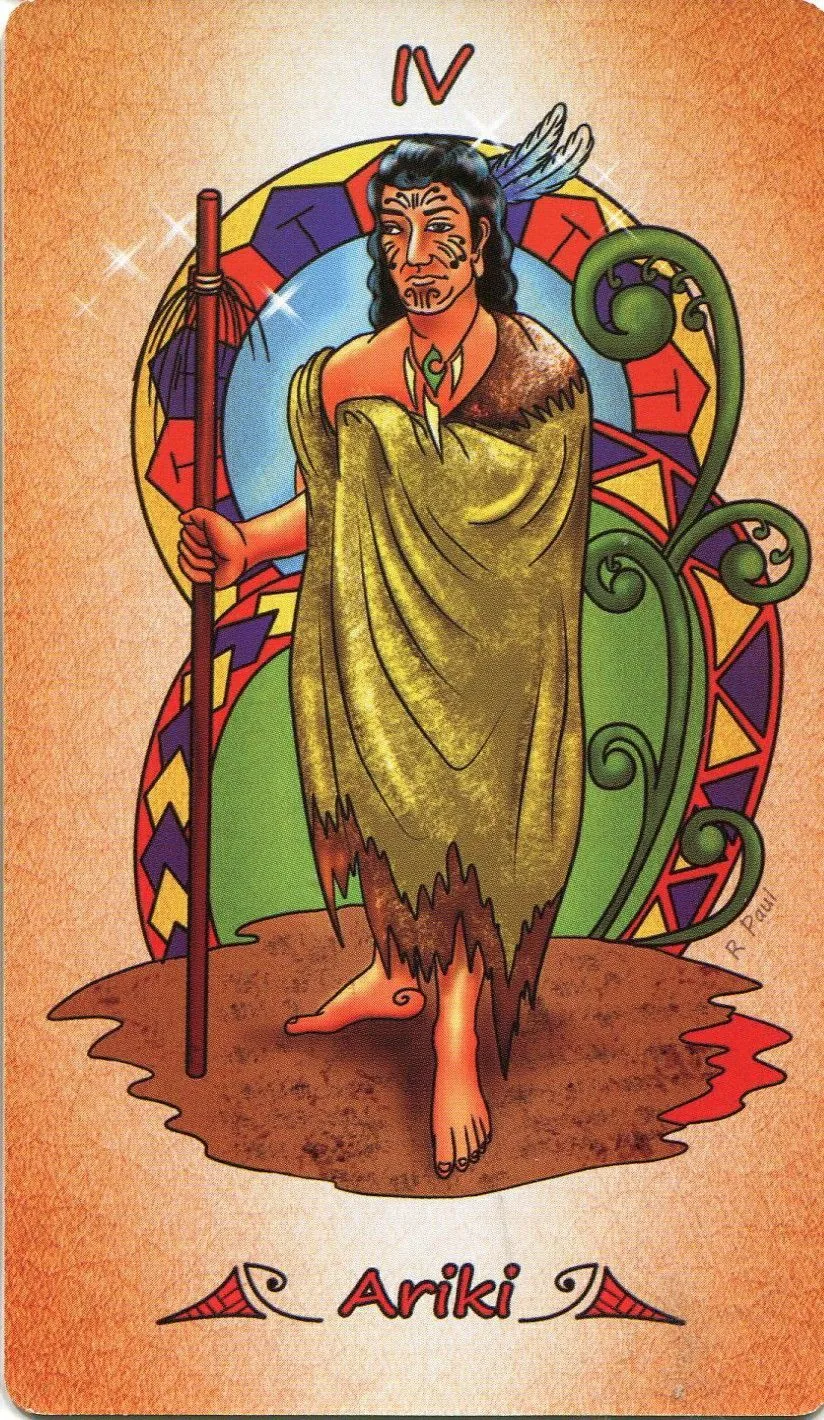 Ariki - Maori Tattoo Tarot - Tarot Deck by Roxana Paul