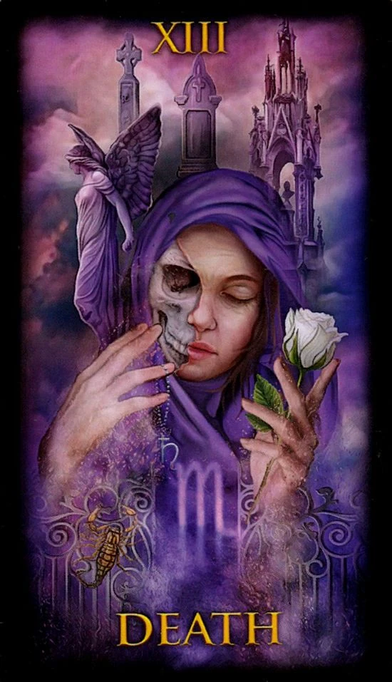 Death card from the Marchetti Tarot deck
