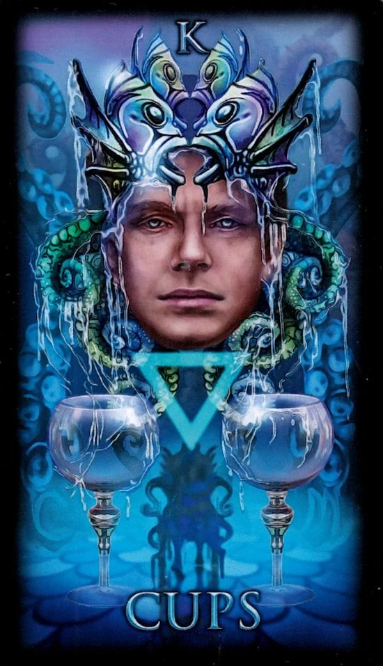 King of Cups card from the Marchetti Tarot deck