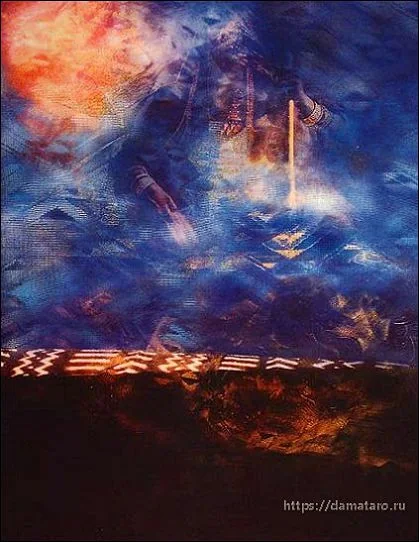 Justice card from the Margarete Petersen Tarot deck