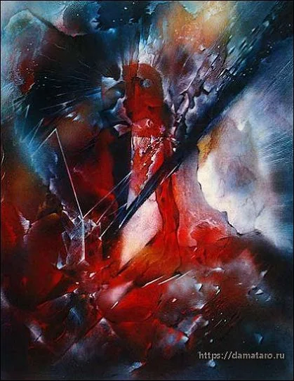 The Tower card from the Margarete Petersen Tarot deck