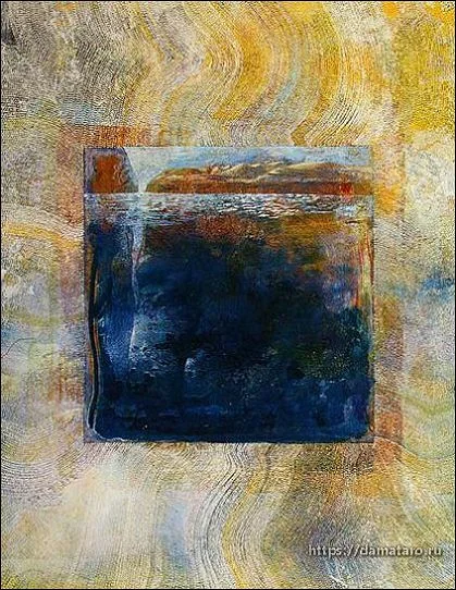 Eight of Feathers card from the Margarete Petersen Tarot deck