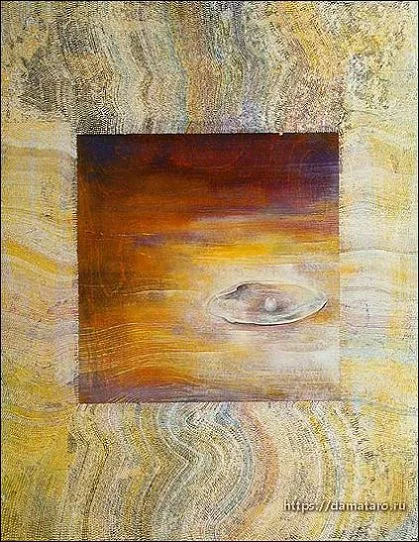 Nine of Feathers card from the Margarete Petersen Tarot deck