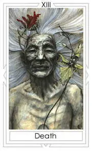 Death card from the Mary-El Tarot deck