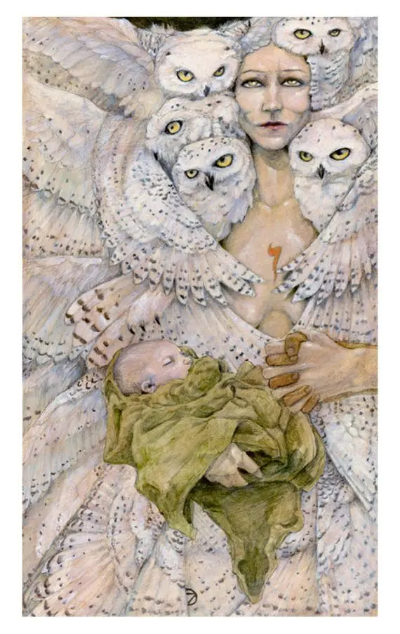 5 of Swords card from the Mary-El Tarot deck