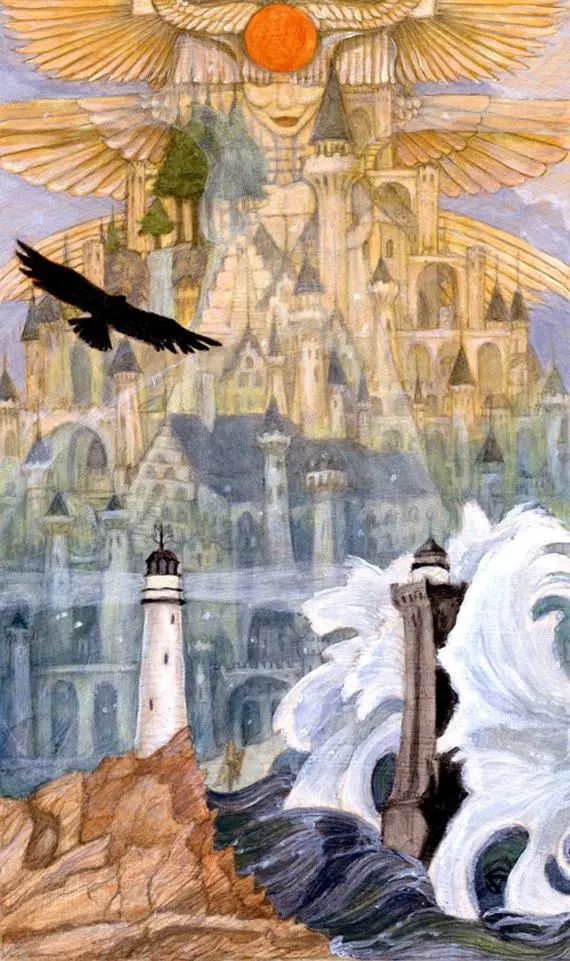 9 of Swords card from the Mary-El Tarot deck