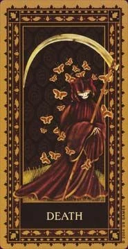 Death - Medieval Cat Tarot - Lawrence Teng
