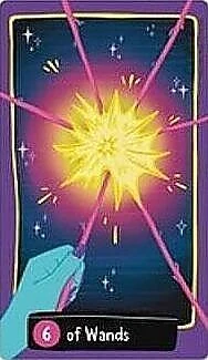 Six of Wands - Midnight City Tarot - Jackie Gillies