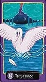 Temperance - Midnight City Tarot - Jackie Gillies