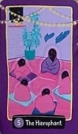 The Hierophant - Midnight City Tarot - Jackie Gillies