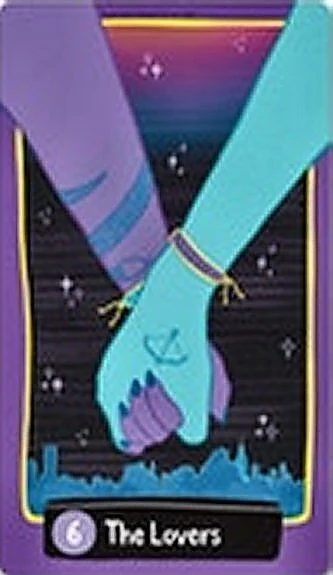 The Lovers - Midnight City Tarot - Jackie Gillies