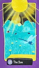 The Sun - Midnight City Tarot - Jackie Gillies