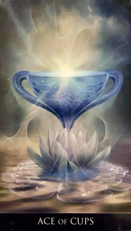 Ace of Cups - Millenium Thoth Tarot - Renata Lechner