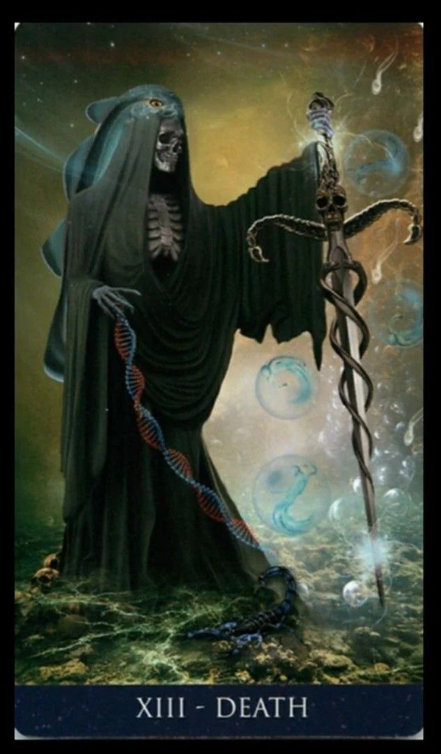 Death - Millenium Thoth Tarot - Renata Lechner