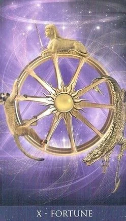 Fortune - Millenium Thoth Tarot - Renata Lechner
