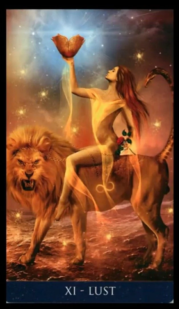 Lust - Millenium Thoth Tarot - Renata Lechner