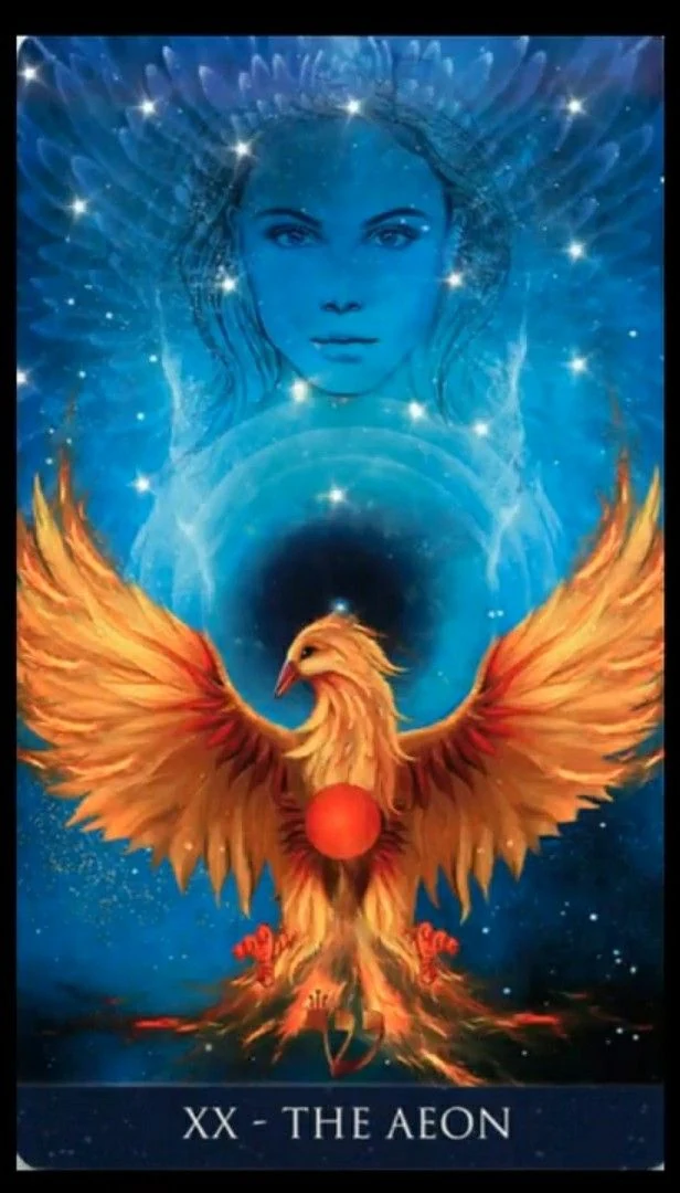 The Aeon - Millenium Thoth Tarot - Renata Lechner