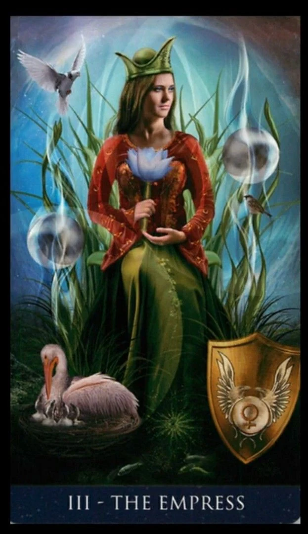 The Empress - Millenium Thoth Tarot - Renata Lechner