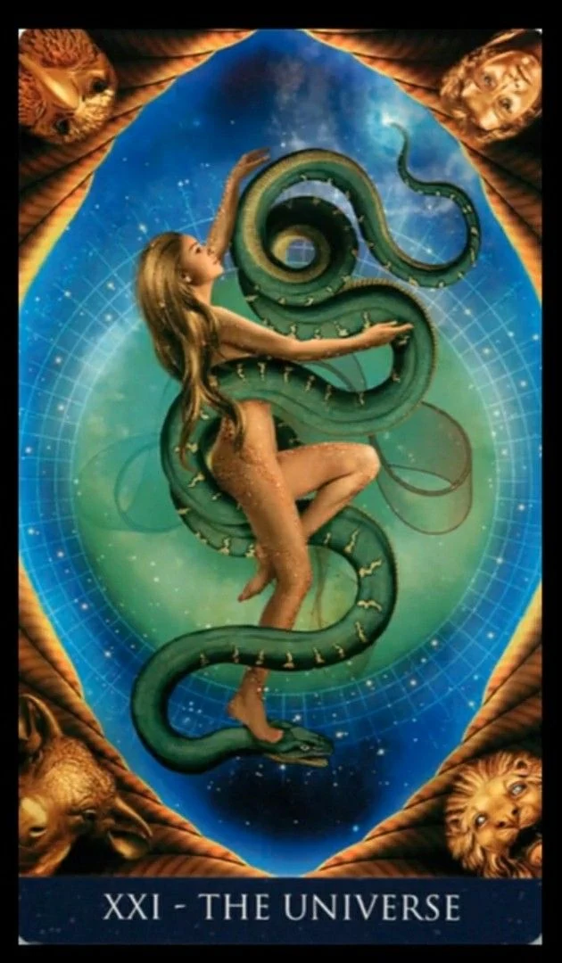 The Universe - Millenium Thoth Tarot - Renata Lechner