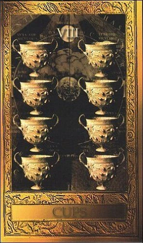 Eight of Cups - Millennium Tarot - Dorothy Krause
