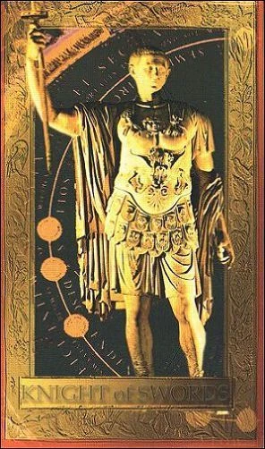 Knight of Swords - Millennium Tarot - Dorothy Krause