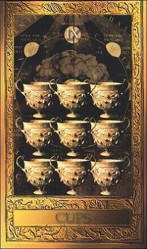 Nine of Cups - Millennium Tarot - Dorothy Krause