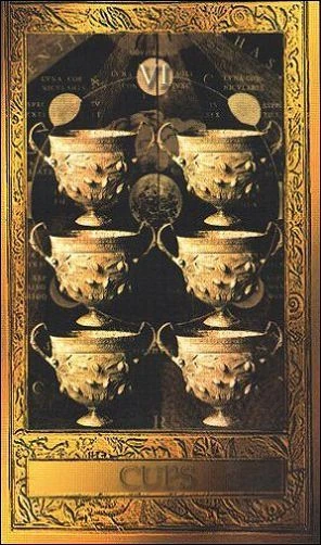 Six of Cups - Millennium Tarot - Dorothy Krause