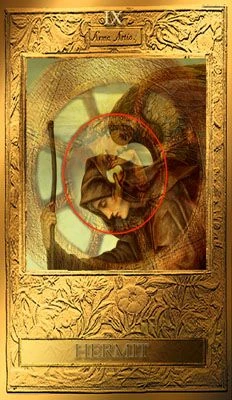 The Hermit - Millennium Tarot - Dorothy Krause