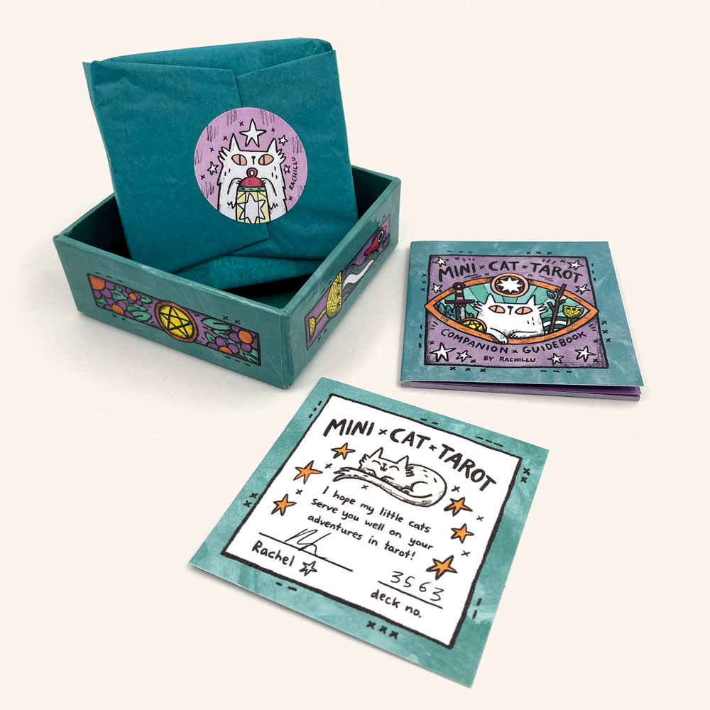Real-life Mini Cat Tarot deck photo 3