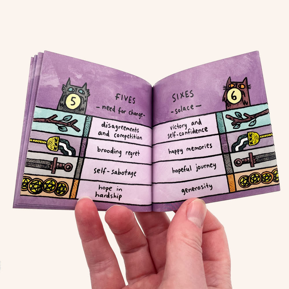 Real-life Mini Cat Tarot deck photo 7