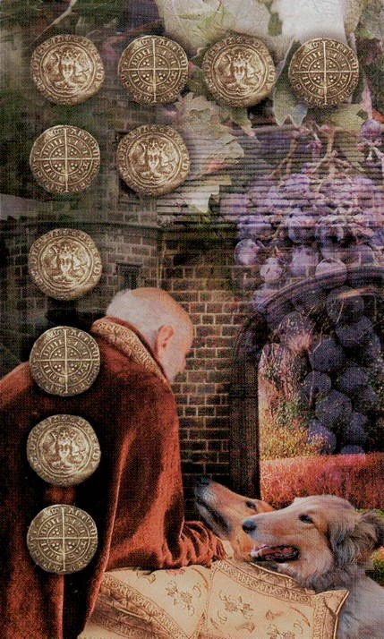 Ten of Coins - Modern Medieval Tarot - Shayn Amber Wetherell and Tim Wetherell