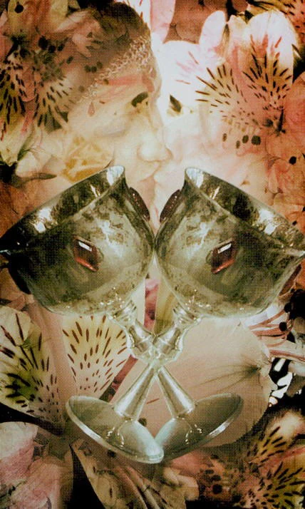 Two of Cups - Modern Medieval Tarot - Shayn Amber Wetherell and Tim Wetherell