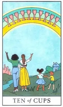10 of Cups - Modern Witch Tarot - Tarot Deck by Lisa Sterle