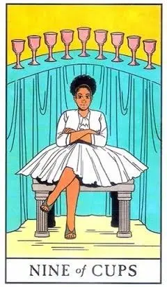 9 of Cups - Modern Witch Tarot - Tarot Deck by Lisa Sterle