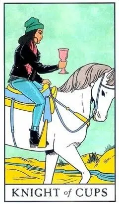 Knight of Cups - Modern Witch Tarot - Tarot Deck by Lisa Sterle