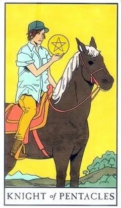 Knight of Pentacles - Modern Witch Tarot - Tarot Deck by Lisa Sterle