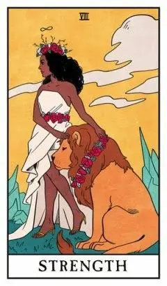 Strength - Modern Witch Tarot - Tarot Deck by Lisa Sterle