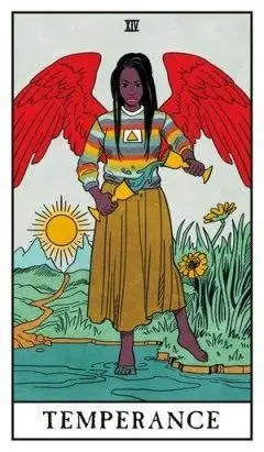 Temperance - Modern Witch Tarot - Tarot Deck by Lisa Sterle