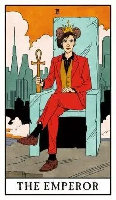 The Emperor - Modern Witch Tarot - Tarot Deck by Lisa Sterle