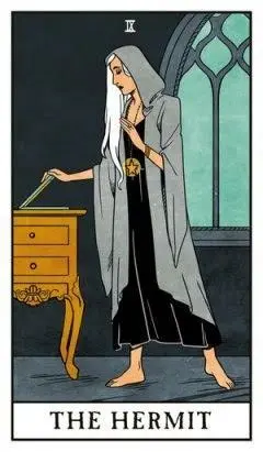 The Hermit - Modern Witch Tarot - Tarot Deck by Lisa Sterle