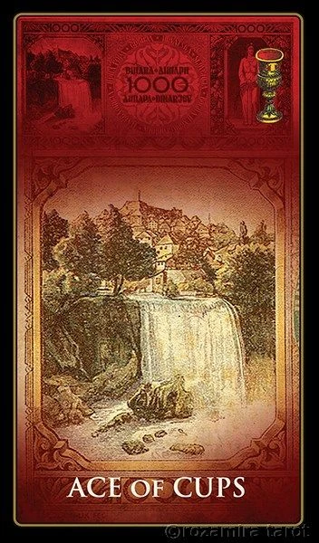 Ace of Cups - Money Tarot - Eugene Vinitski