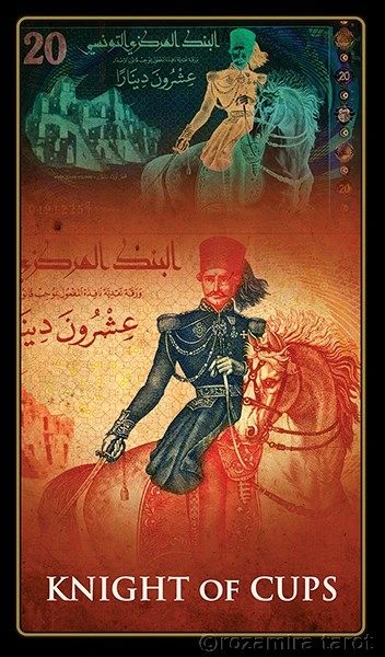 Knight of Cups - Money Tarot - Eugene Vinitski