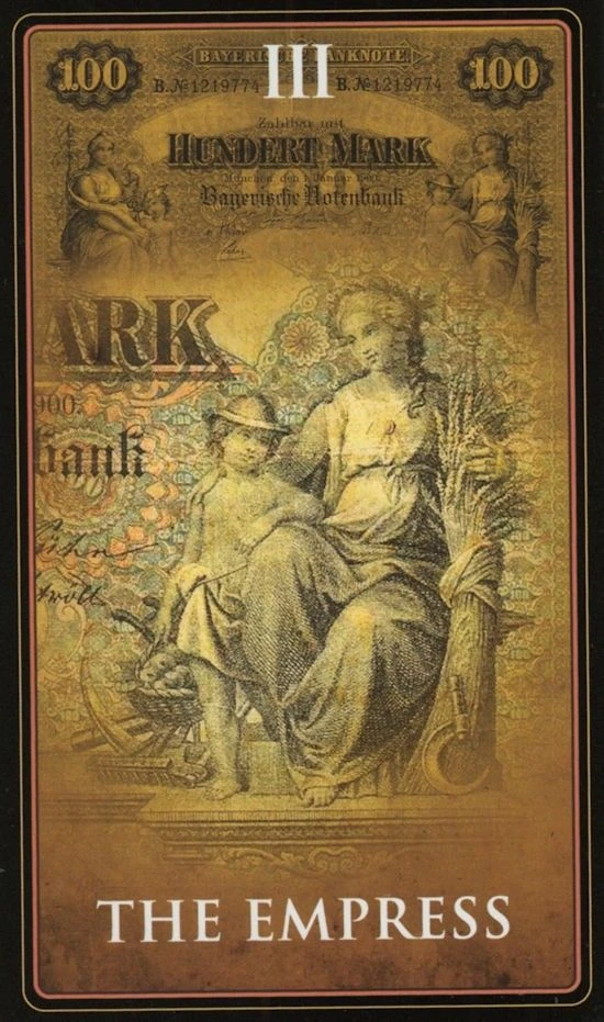 The Empress - Money Tarot - Eugene Vinitski