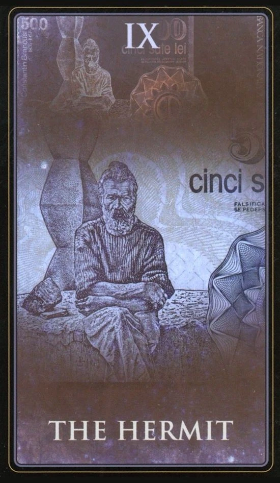 The Hermit - Money Tarot - Eugene Vinitski