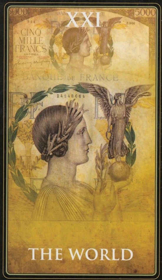 The World - Money Tarot - Eugene Vinitski