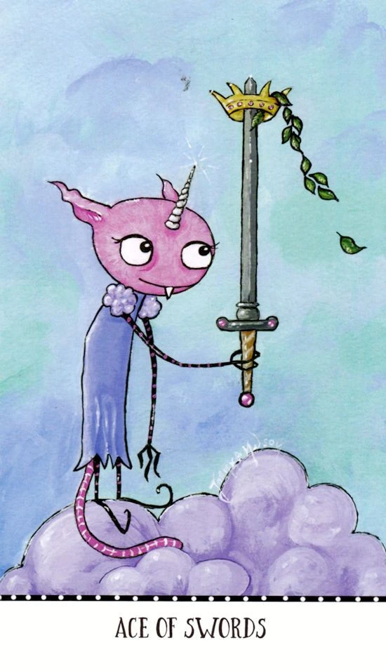 Ace of Swords - Monstarot - Joanna Nelson