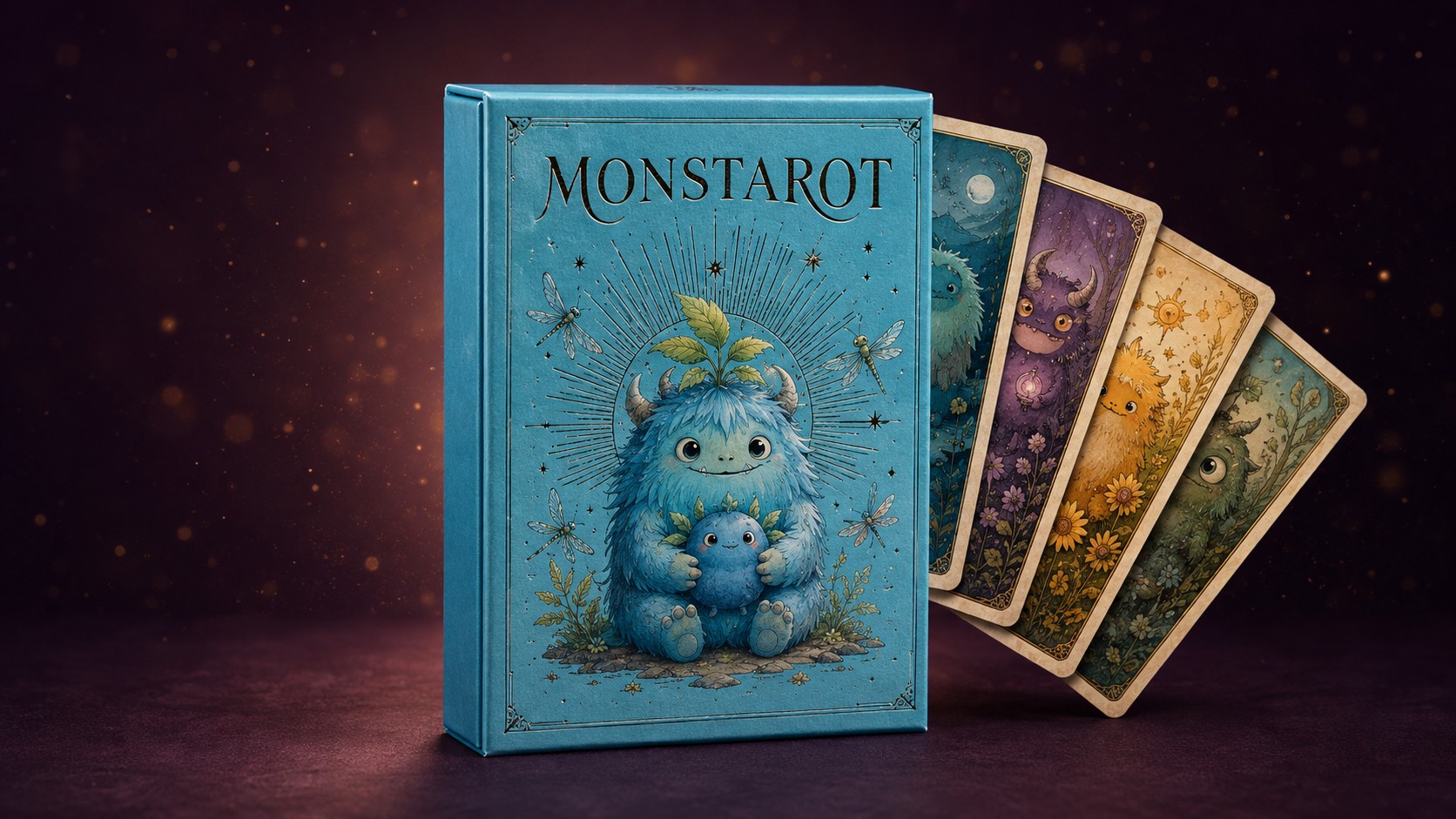 Whimsical Monstarot Tarot Second Edition box art