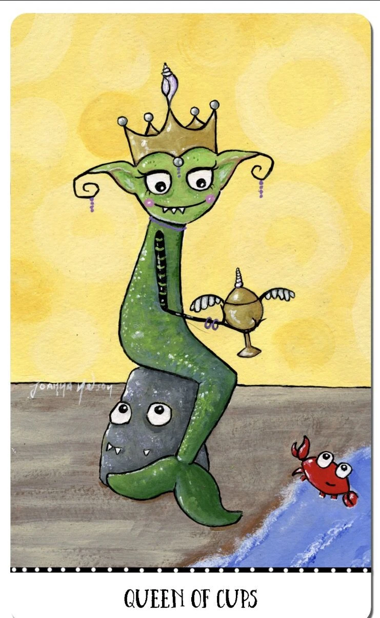 Queen of Cups - Monstarot - Joanna Nelson